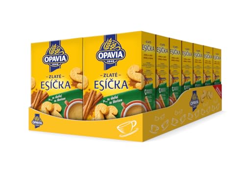 OPAVIA Zlaté Esíčka mit Zimt - Traditionelle Kekse 14 x 220 g von Opavia