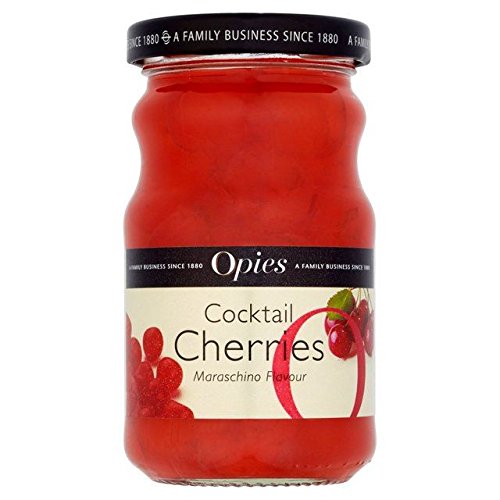 Opies Cocktailkirschen Maraschino, 225 g, 2 Stück von Opies