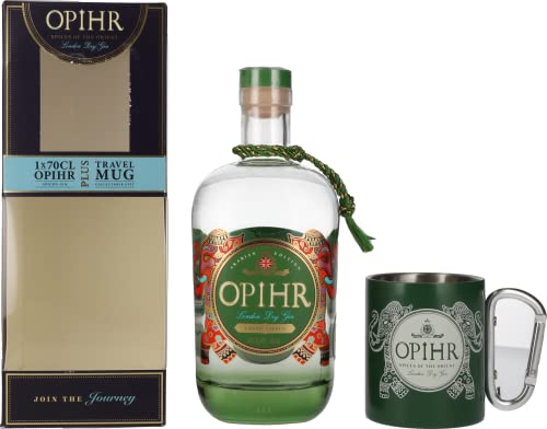 Opihr I Arabian Edition I London Dry Gin Black Lemon I Ungewohnt erfrisch durch schwarze Zitronen I Inspiriert durch die antike Gewürzstraße I 43% Vol. I 700 ml von OPIHR