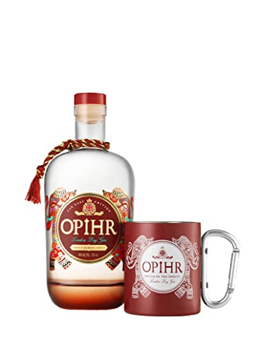 Opihr I European Edition I London Dry Gin Aromatic Bitters I Mit gebrannten Orangen- und Bitternoten I Inspiriert durch die antike Gewürzstraße I 43% Vol. I 700 ml von OPIHR