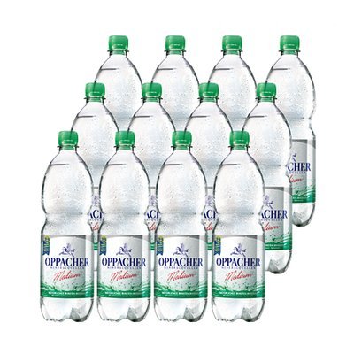 Oppacher Mineralwasser medium (12x1L) inkl. Pfand von Oppacher