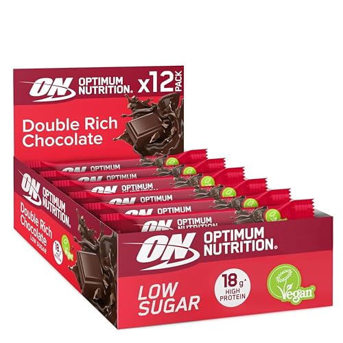 Optimum Nutrition Plant Bar (12x60g) Double Rich Chocolate von Optimum Nutrition