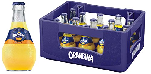 Orangina Limonade mit frischem Fruchtfleisch 15x0,25l Glasflasche inc. 2.25€ MEHRWEG Pfand von Orangina