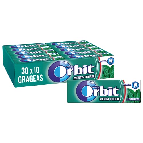 ORBIT SUGAR-FREE CHEWING GUM STRONG MINT von Orbit