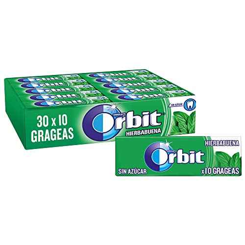 Orbit Dragee Single 14g, Spearmint 30 x 14 g von Orbit