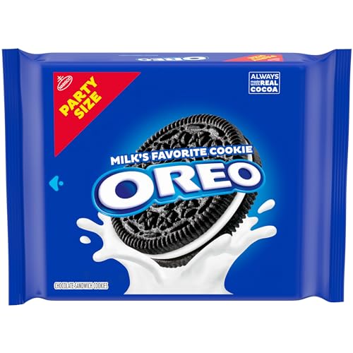 OREO Schokoladen-Sandwich-Kekse, Partygröße, 685 ml von Oreo