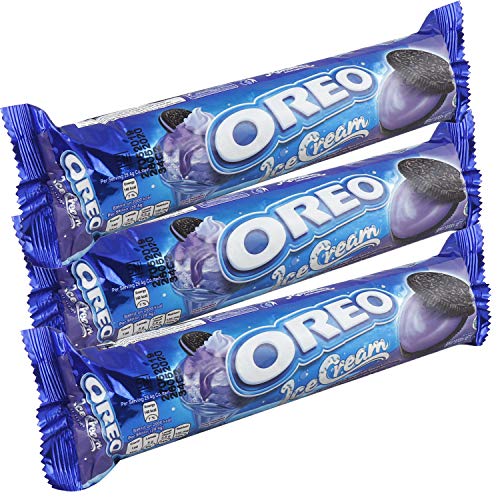Oreo Chocolate Cream Cookies 137g (Pack of 3) (Icecream Blueberry) von Oreo