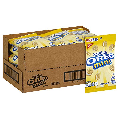 Oreo Nabisco Golden Mini Sandwich Cookies, 85 ml – 12 Stück pro Packung. von Oreo