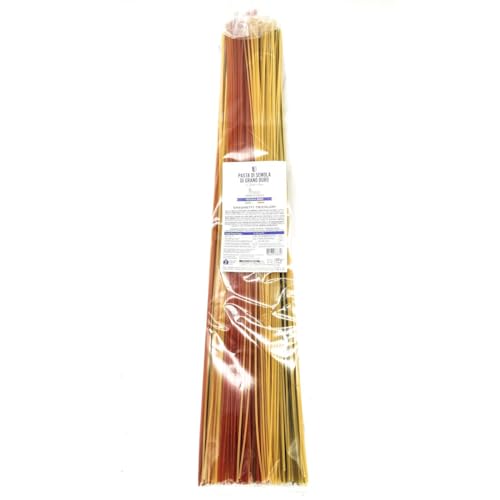 LA TRAFILATA lunghi Spaghetti Tricolori/Lange Spaghetti Tricolori 60cm - 500g x1 von Oreste Mazzi