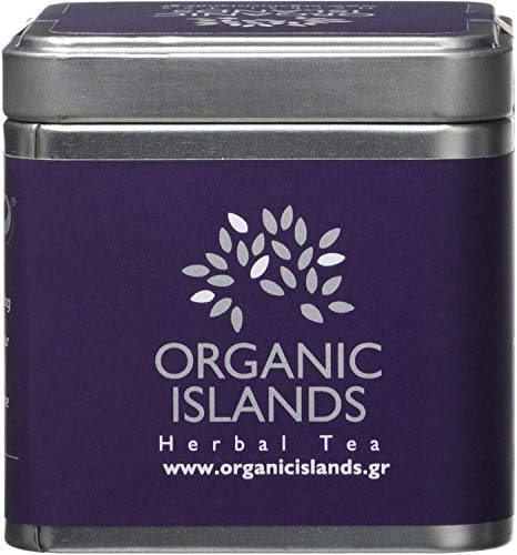 Organic Islands Nostalgia Griechische Bio Teemischung mit Lavendel und Ysop von Naxos, Griechenland in Metallbox, 2er Pack x 28,35 g (Ingesamt: 56,7 g) von Organic Islands