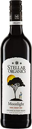 Organic Wine Vredendal MOONLIGHT Semi Sweet Red 2019 Stellar Organics (1 x 0.75 l) von Organic Wine Vredendal