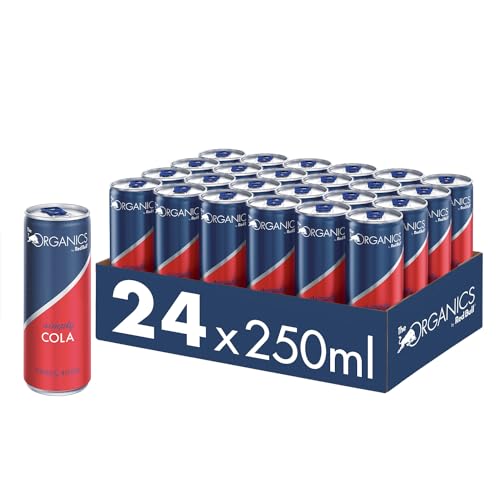 Red Bull Organics by Red Bull Simply Cola - 24er Palette Dosen - Bio-Erfrischungsgetränke 100% natürliche Zutaten, EINWEG (24 x 250 ml) von Red Bull