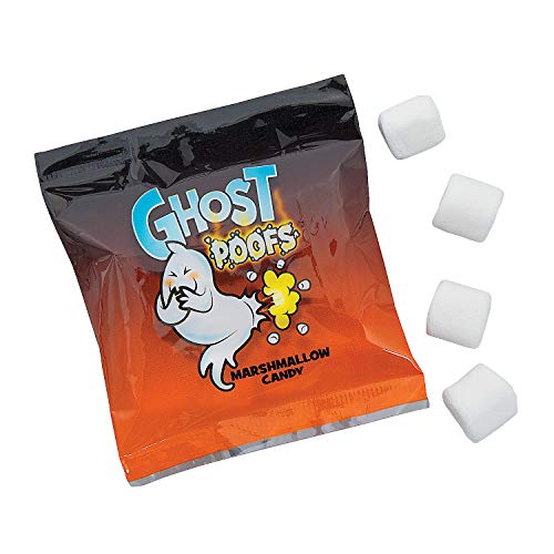 Ghost Poop Marshmallow-Halloween-Süßigkeiten-Packungen, Großpackung mit 54 Beuteln – Fun Ew Trick or Treat Candy von Oriental Trading