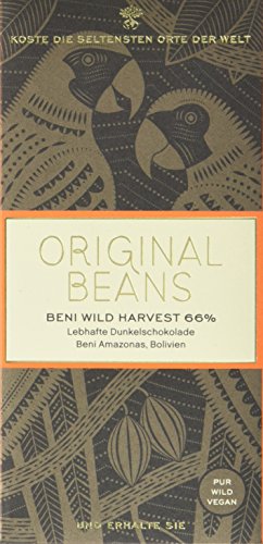 Original Beans Beni Wild Harvest 66 % (1 x 70 g) von Original Beans