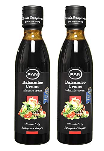 Aceto Balsamico Creme | mit natürlichem Zucker, fruchtiger Essig Balsamico Crema 2x 250ml von Original Greek