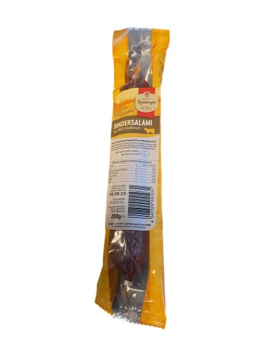 Original Radeberger Rindersalami aus 100% Rindfleisch 200 Gramm von Original Radeberger