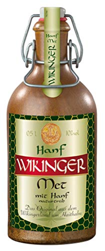 Wikinger Met Hanf 6 x 0,5 Liter in Tonflasche von Original Wikinger Met