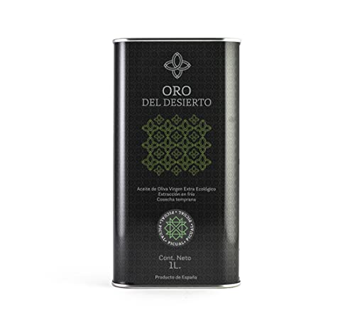 Oro del Desierto - Natives Bio-Olivenöl Extra - Sorte Picual - Dose 1L von Oro del Desierto