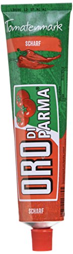 ORO di Parma Tomatenmark Scharf, 15er Pack (15 x 200 g Tube) von Oro di Parma