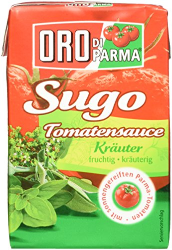 ORO di Parma Tomatensauce Sugo Kräuter 400 g Packung, 8er Pack von Oro di Parma