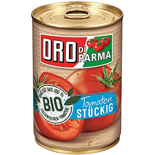 Oro Bio Tomaten Stückig, 425 ml von Oro di Parma