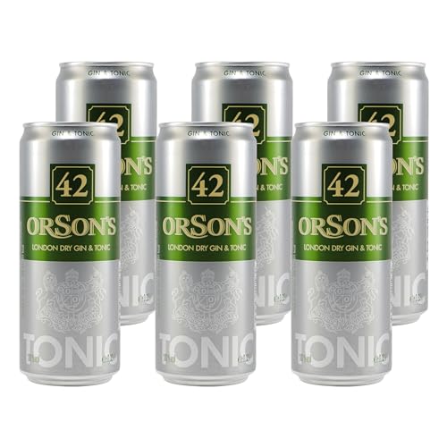 Orson´s London Dry Gin & Tonic (12 x 0,33L) von Orsons