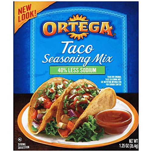 Ortega 40% weniger Natrium-Taco-Gewürzmischung. von Ortega