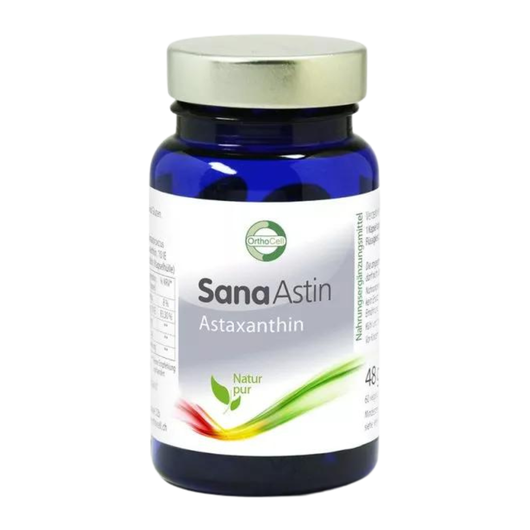 SanaAstin — Hawaiian Astaxanthin Kapseln von OrthoCell AG