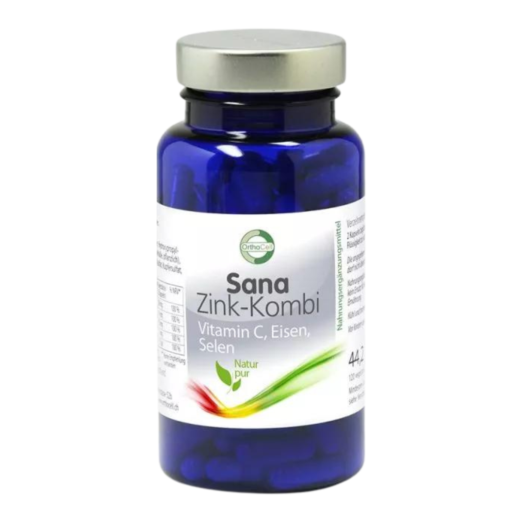 SanaZink Kombi — Zink Eisen Selen und Vitamin C von OrthoCell AG