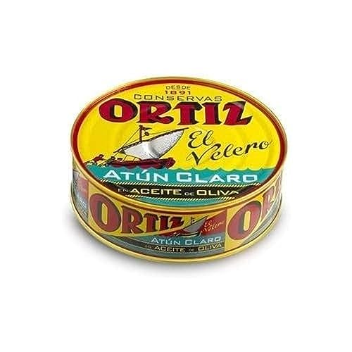 Ortiz El Velero Atún Claro - Thunfisch in Olivenöl, Dose (1 x 600 g) von Ortiz