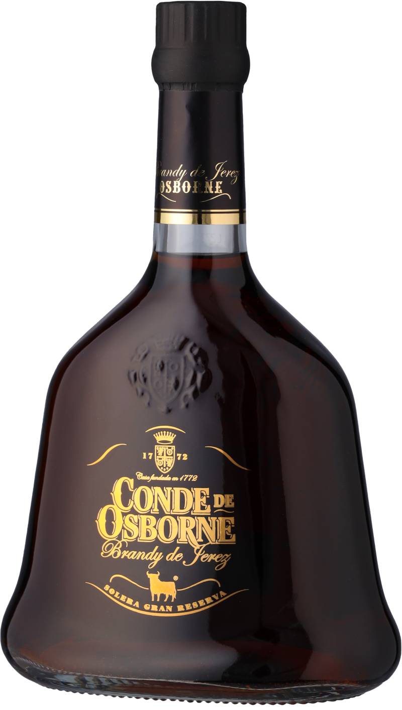 Conde de Osborne Brandy de Jerez Solera Gran Reserva in Geschenkverpackung