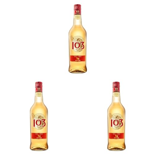 Osborne 103 Etiqueta Blanca – Spanische Spirituose hergestellt nach dem Solera-Verfahren mit 30% vol. (1 x 0,7l) (Packung mit 3) von Osborne