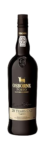 Osborne 20 Years Old Tawny Port – Hochwertiger, roter Portwein mit 20 Jahren Fassreife aus Portugal mit 20% vol. (1 x 0,75l) von Osborne