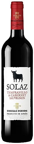 Osborne Solaz Tempranillo & Cabernet Sauvignon Trocken (1 x 0,75l) - Fruchtiger Rotwein aus der spanischen Wein-Region Tierra de Castilla von Osborne