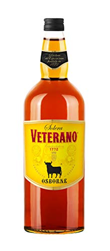 Osborne Veterano – Hochwertige Spirituose aus Spanien hergestellt nach dem Solera-Verfahren mit 30% vol. (1x 3,0l) von Osborne