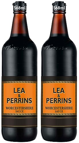 OsoRetail Lea & Perrins Original Worcestershire Saucen-Set, 2 x 568 ml von OsoRetail