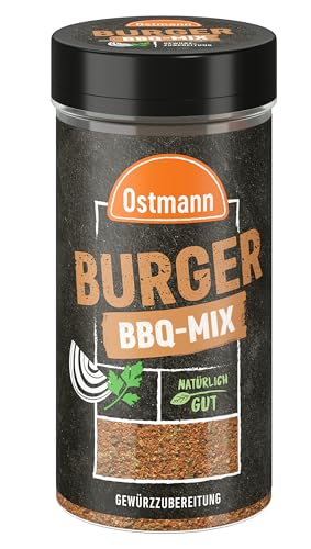 Ostmann Gewürze - Burger BBQ Mix | Gewürzzubereitung für Burger | BBQ-Gewürz für Burger Patties | 120 g im Streuer von Ostmann