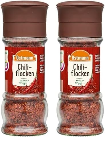 Ostmann Chili Flocken, 2er Pack (1 x 45 g) von Ostmann