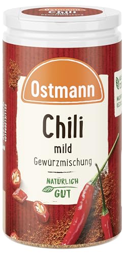 Ostmann Chili mild Gewürzmischung, 4er Pack (4 x 35 g) (Verpackungsdesign kann abweichen) von Ostmann