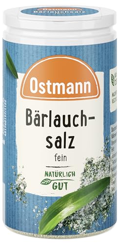 Ostmann Gewürze - Bärlauchsalz | Ideal zu herzhaften Gemüse oder Fleischgerichten | Recyclebare, nachfüllbare Streudose | 65 g im Streuer von Ostmann