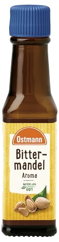 Ostmann Gewürze - Bittermandel-Aroma | Zum Verfeinern von Gebäcken, für intensives Marzipanaroma | 100 % natürliche Zutaten | 20 ml im Fläschen von Ostmann