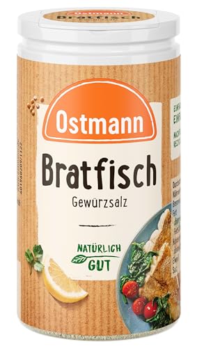 Ostmann Gewürze - Bratfisch Gewürzsalz | Nachfüllbare & recyclebare Verpackung | 50 g in der Streudose von Ostmann