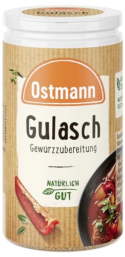 Ostmann Gewürze - Gulasch Gewürzzubereitung klassisch | Gewürz mit milder Schärfe für original Gulasch | 35 g in der Streudose von Ostmann