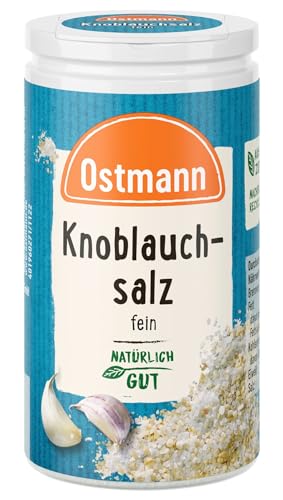 Ostmann Gewürze - Knoblauchsalz | Nachfüllbare & recyclebare Verpackung | 75 g in der Streudose von Ostmann