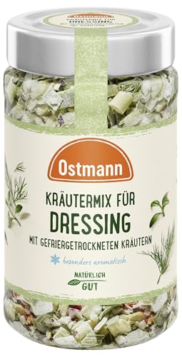 Ostmann Gewürze - Kräutermix für Dressings | gefriergetrocknet, besonders aromatisch | 15 g im Glas von Ostmann