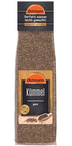 Ostmann Gewürze - Kümmel ganz | Ideal zum Würzen von Eintöpfen, Brot und Kohlgerichten | 200 g im großen Beutel von Ostmann