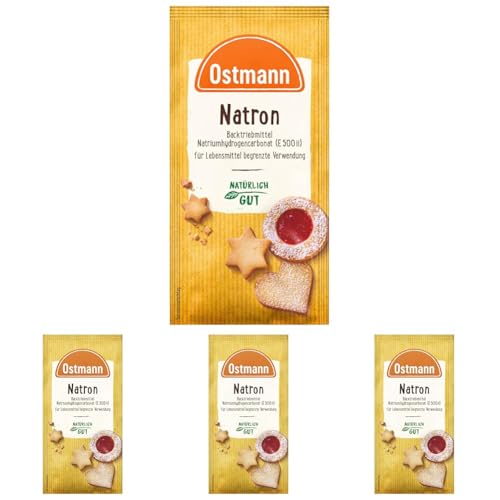 Ostmann Gewürze Natron, 50 g (Packung mit 4) von Ostmann