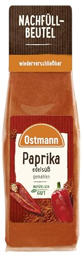 Ostmann Gewürze - Paprika edelsüß | Zum Nachfüllen der Streudose | 50 g im Beutel von Ostmann