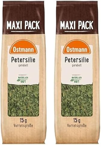 Ostmann Gewürze - Petersilie gerebelt | 15 g im Vorteilsbeutel (Packung mit 2) von Ostmann