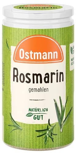 Ostmann Gewürze - Rosmarin gemahlen | Würzige Kräuternote für Fleisch, Fisch und Kartoffeln | 20 g in der Streudose von Ostmann